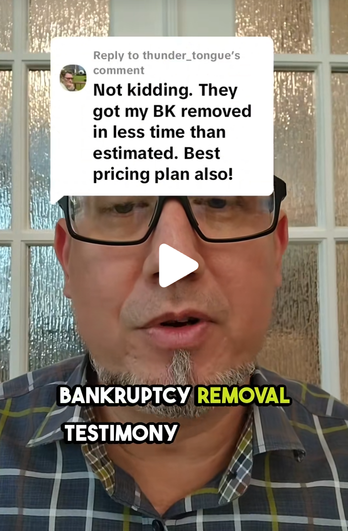 Bankruptcy Removed Faster Than Expected